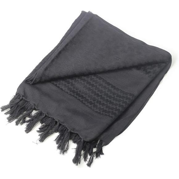 Military Shemagh Tactical Desert Scarf / 100% Cotton Keffiyeh Wrap Men Women - Picture 4 of 6